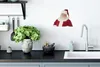 MuchoWow® Poster Der Weihnachtsmann mit den Händen auf Produktbild-Vorschau 3