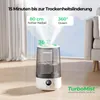 Umidificatore Homvana Cool Mist per camera da letto Anteprima dell’immagine prodotto 8