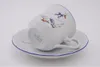 Tasse mit Untertasse, tschechisches Porzellan, 200 ml, Produktbild-Vorschau 3