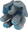 A plush toy elephant with blue accents and a checkered scarf. Anteprima dell’immagine prodotto