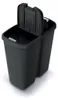 Afvalbak Prosperplast COMPACTA Q DUO, 45 liter, gerecycled Productafbeelding-voorbeeld 3