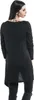 Forplay Langarmshirt Damen Long Asymetric Longsleeve Produktbild-Vorschau 5