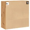 vidaXL Nástenná skrinka Artisan dub 80x33x80 cm materiál na Náhľad obrázku produktu 6