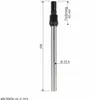 Promax Sattelstütze Kerze gefedert 25,4 x 350 mm Silber Produktbild-Vorschau 3