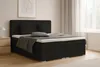 BOXBETT BELLO 180x200 in Velour Schwarz H4 Produktbild-Vorschau 2