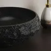 Lavabo Da Appoggio Rea Mika Black Anteprima dell’immagine prodotto 3