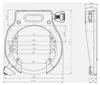 Abus, Rahmenschloss 4650SL R OE, B = 78mm, H =123mm, Ø = Produktbild-Vorschau 5