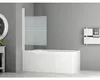 Zástěna na vanu otočná form&style ABETO 75 x 140 cm Náhled obrázku produktu 3