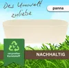 Leni Flori Jardiniere Blumentopf länglich 36 cm panna / Produktbild-Vorschau 3