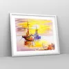 Gerahmtes Poster - Weißer Rahmen - Boote Sonne Meer Reisen Produktbild-Vorschau 8