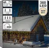 Icicle svetlá 360 viedol teplá biela Náhľad obrázku produktu 22