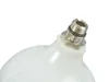 A close-up view of the top of a white plastic container with a silver threaded fitting and a black O-ring. Podgląd zdjęcia produktu