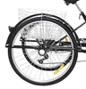 26 Zoll Dreirad 6 Gang Fahrrad Erwachsenen Dreirad Produktbild-Vorschau 6