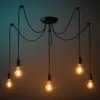 Lustr MasterLED - 5 světel - E27 - Černá - Pavoučí lampa - Náhled obrázku produktu 3