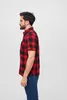 Brandit Check Shirt Short Sleeve red/black, 3XL Produktbild-Vorschau 4