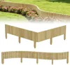 FIVMEN Rollborder Holzzaun 200 cm Lang, 20cm Hoch, Produktbild-Vorschau 1