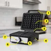 Waffeleisen | Waffeltoaster 1600 Watt | Elektrogrill | Produktbild-Vorschau 6