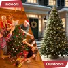 XINZI 240cm Künstlicher Weihnachtsbaum Grün PVC – Schwer Produktbild-Vorschau 3