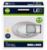 Briloner LED Einbauleuchte Nickel Matt 10,5W 1000lm 3000K Produktbild-Vorschau 1