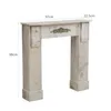 Rebecca Mobili Kaminumrandung 98,5x96,5x22,5 cm Paulonia, Podgląd zdjęcia produktu 4