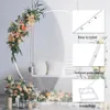Vrygle Arche de Mariage Métal 2,4 m DIY – Arche Ronde pour Voir les images du produit 11