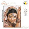 Lanarte Kreuzstichset "Indische Frau Aida", Zählmuster Produktbild-Vorschau 5