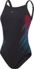 Speedo Shaping Scoop Neck 1Pc Plmt Af Blk/Pnk Produktbild-Vorschau 1