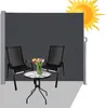 KIK KX3219 Zatahovací boční markýza 180 x 400 cm šedá Náhled obrázku produktu 5
