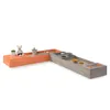 MUDDY BUDDY® Sandkasten „Flexy Style“ warmgrau - lachs Produktbild-Vorschau 2