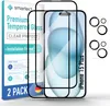 2x Schutzglas Full Screen für iPhone 15 Plus Anbringhilfe + Produktbild-Vorschau 1