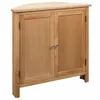 Armadio ad angolo 80 x 33,5 x 78 cm in rovere massiccio Anteprima dell’immagine prodotto 8