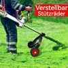 Stützrad für rasentrimmer, verstellbare räder für Produktbild-Vorschau 6