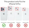 NALIA Handyhülle mit Kette für iPhone 13 Pro, Transparentes Produktbild-Vorschau 4