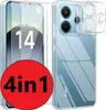 4in1 Set für Xiaomi Redmi Note 14 Pro+  2x Display Produktbild-Vorschau 3