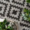 Outdoor Teppich wetterfest Boho Skandi Motiv Rauten robust Produktbild-Vorschau 4