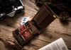 Nubukowy portfel męski z godłem Ukrainy — Peterson Podgląd zdjęcia produktu 11