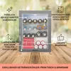 Klarstein Mini Kühlschrank mit Glastür, Mini-Kühlschrank Produktbild-Vorschau 5