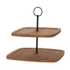 Vassoio rettangolare da portata Excellent Houseware con 2 Anteprima dell’immagine prodotto 1