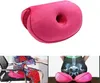A collage of images showing a pink cushion, a woman sitting on a chair with the cushion, and a graphic of a skeleton on a person's hips with the cushion. Produktbild-Vorschau