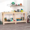 Banco de trabajo – Mesa de trabajo de madera maciza de pino Vista previa de la imagen del producto 1