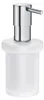 Grohe  Essentials distributeur de savon en verre, 40394001, Anteprima dell’immagine prodotto 1