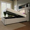 OKWISH Lit coffre 90 x 200 cm – Système de levée à gaz – Voir les images du produit 3