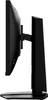 Side view of a black computer monitor on a stand. Produktbild-Vorschau