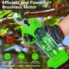 Akku Astschere Elektrische Gartenschere,0-40 mm Produktbild-Vorschau 2