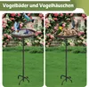 Vogeltränke, Vogelbad, 30cm großer Vogelnapf aus Metall, Produktbild-Vorschau 3