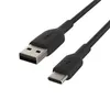 Belkin BOOST CHARGE USB-C/USB-A Kabel, PVC, 1m, schwarz Produktbild-Vorschau 4