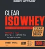 Body Attack Clear Iso Whey – 900 g Orange Produktbild-Vorschau 3