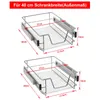 TWOLIIN 2x kuchyňská teleskopická zásuvka 40 cm - Kuchyňská Náhled obrázku produktu 2