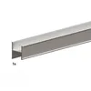 A silver H-profile track on a white background. Produktbild-Vorschau