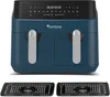 TurboTronic Heißluftfritteuse XXL doppel Airfryer 1600W / Produktbild-Vorschau 6